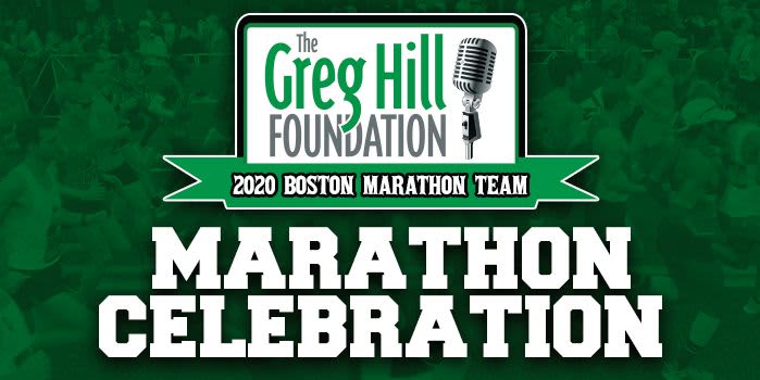 The Greg Hill Foundation Marathon Celebration event logo