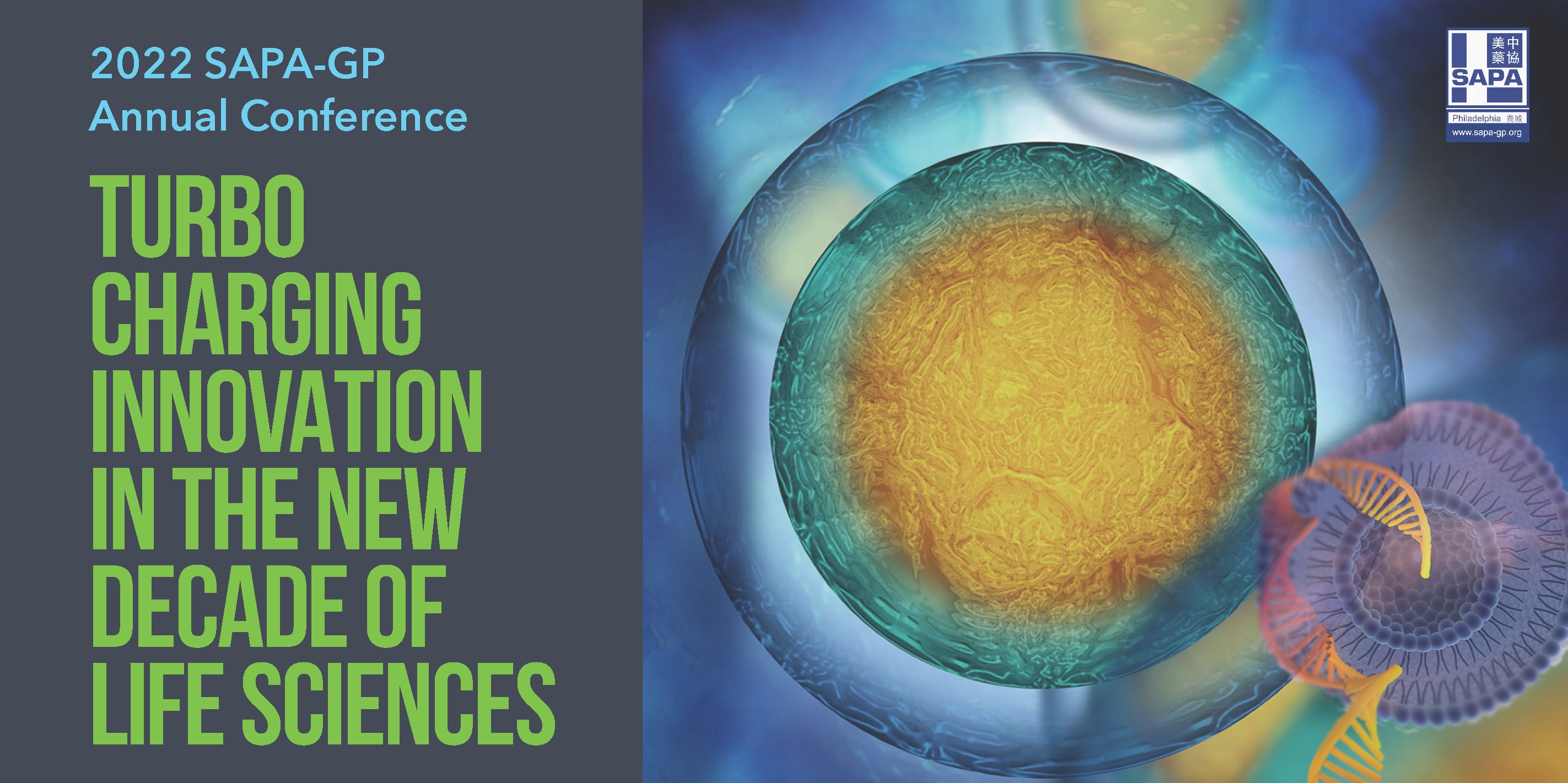 US-China Biopharma Congress & SAPA-GP 2022 Annual Conference (Hybrid) event logo