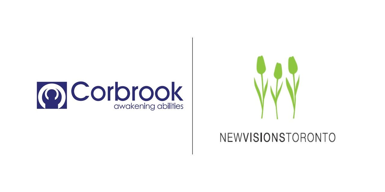 Corbrook and New Visions Toronto Online Silent Auction event logo