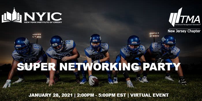 New York Institute of Credit: Super Networking Party event logo