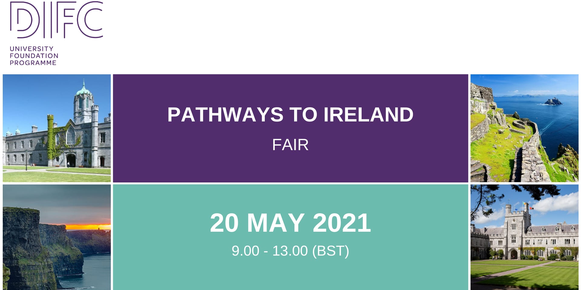 Pathways to Ireland with DIFC event logo