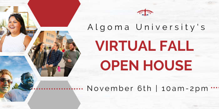 Algoma University's Fall Open House  event logo