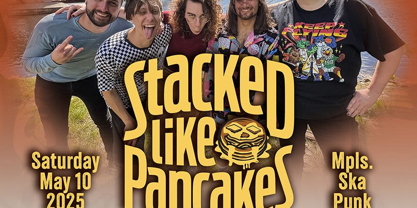 Stacked Like Pancakes event logo