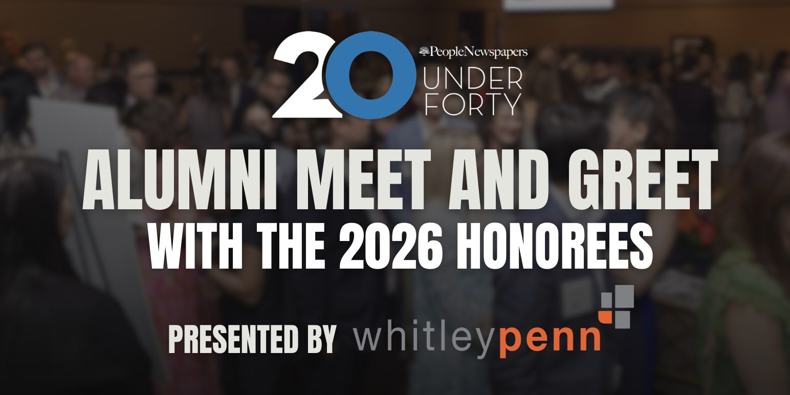 20 Under 40 Alumni Meet and Greet with the 2026 Honorees event logo