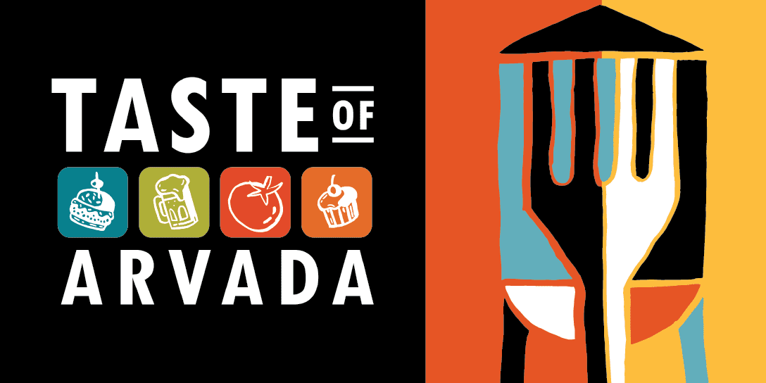 Taste of Arvada 2023 event logo