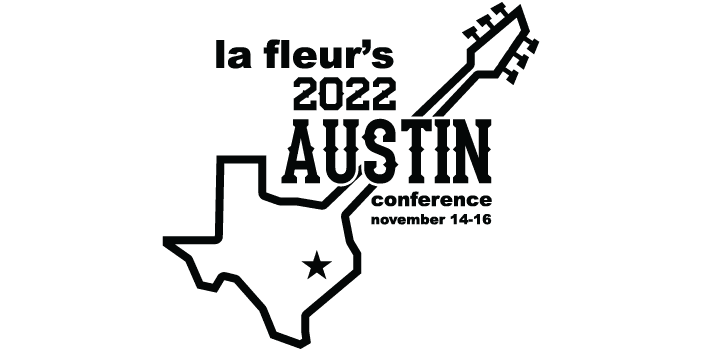 La Fleur's 2022 Austin Conference event logo