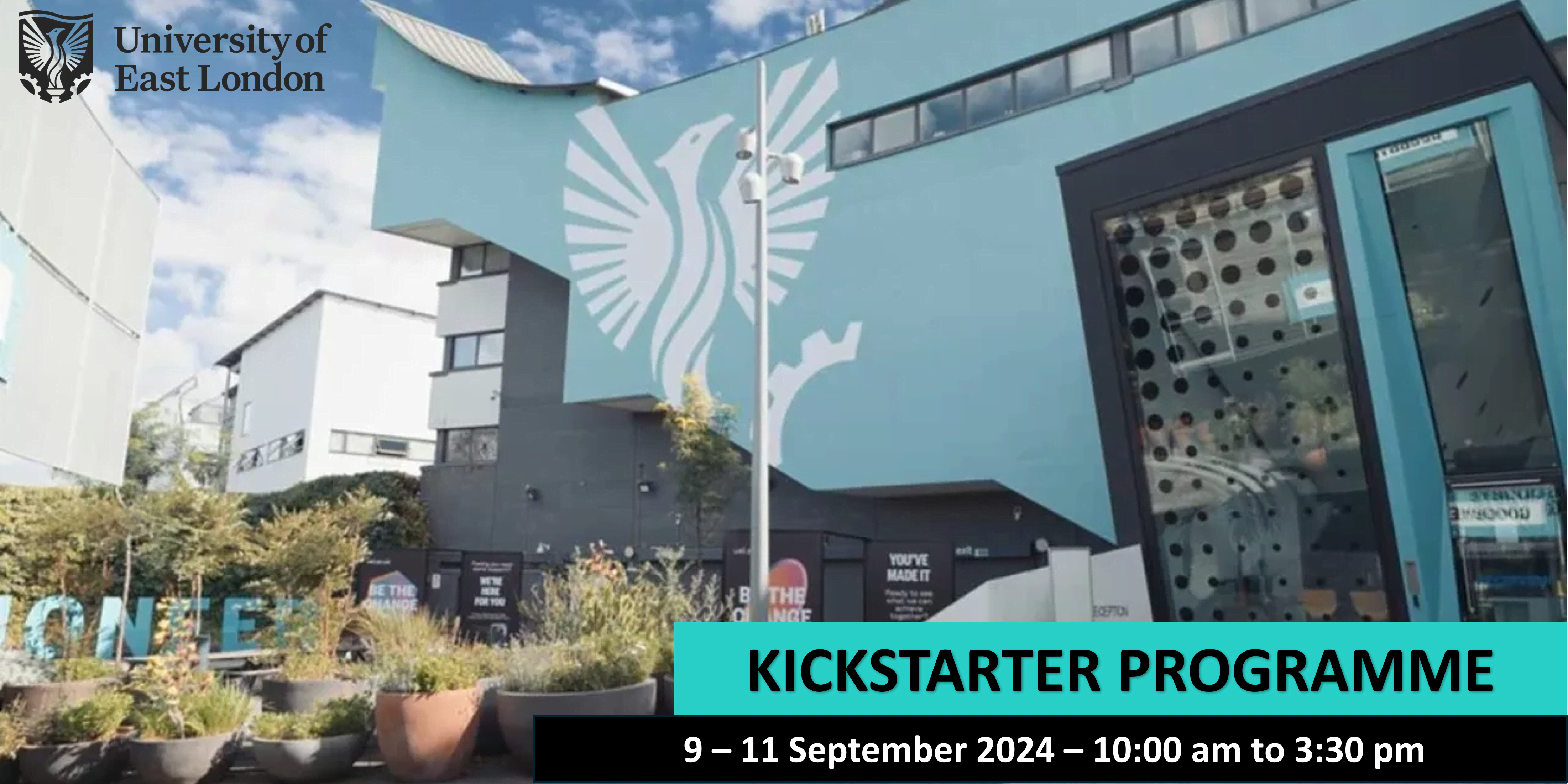 Kickstarter Programme September 2024 event logo