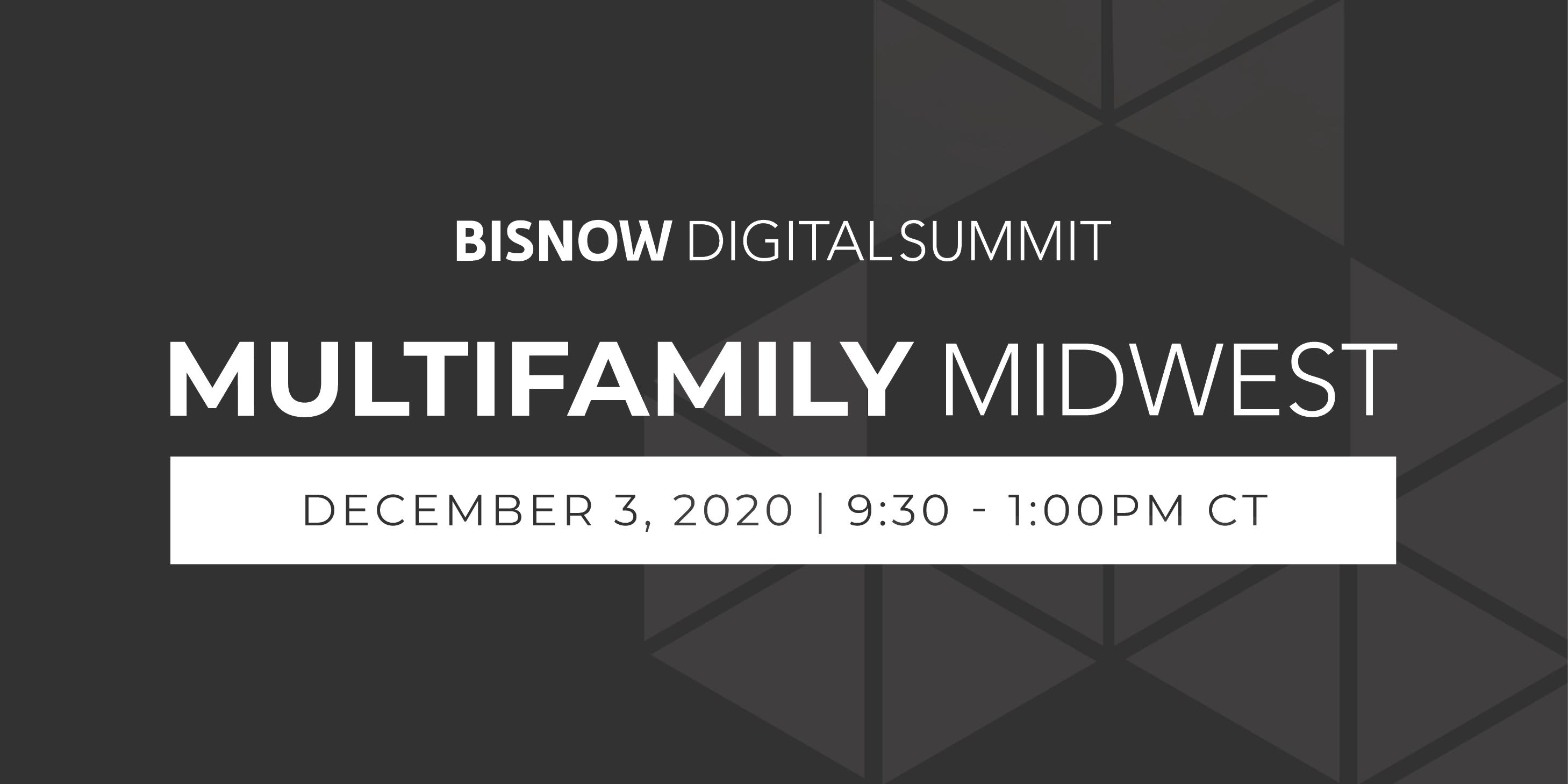 Bisnow Multifamily Midwest event logo