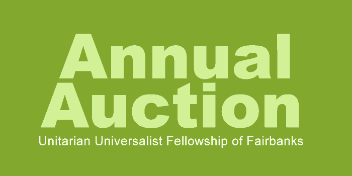 UUFF Annual Auction event logo