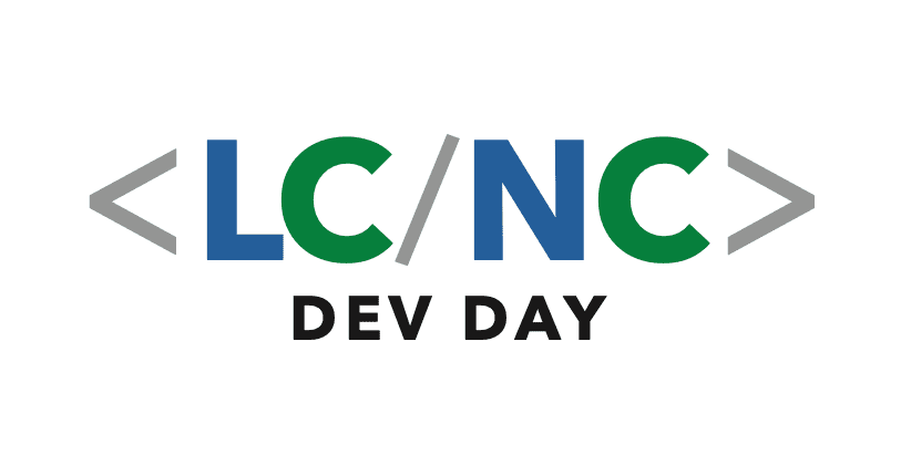 Low-Code No-Code Developer Day 2021 event logo