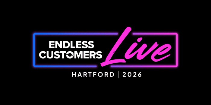 Endless Customers Live 2026 Hartford event logo