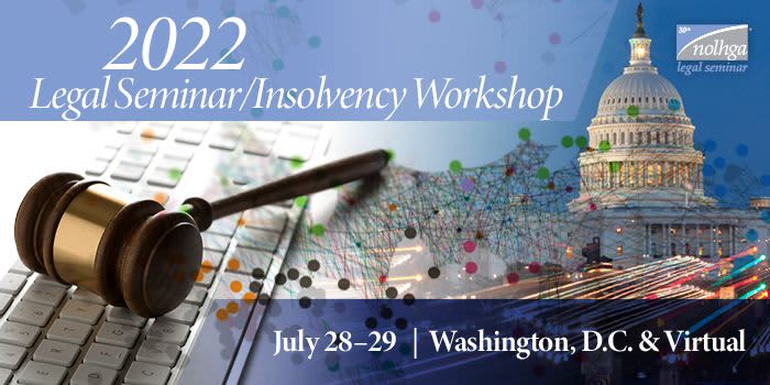 NOLHGA's Legal Seminar/Insolvency Workshop & July MPC Meeting event logo