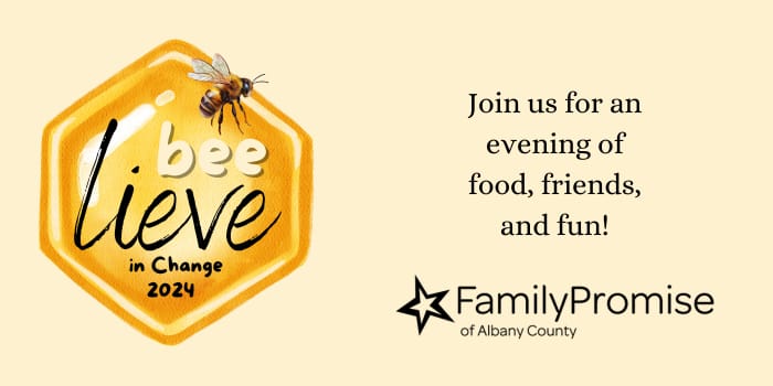 Family Promise BEE-lieve in Change Gala event logo