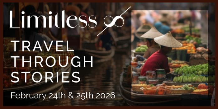 Limitless: Travel Through Stories event logo