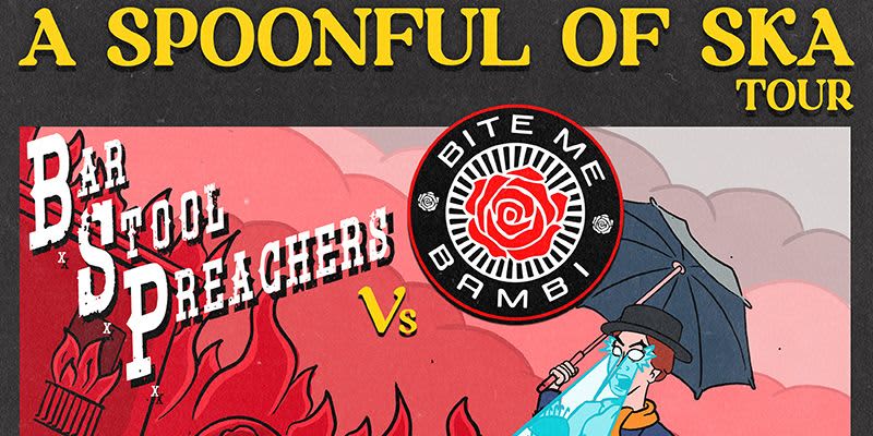 Bar Stool Preachers, Bite Me Bambi, Skaaholics event logo