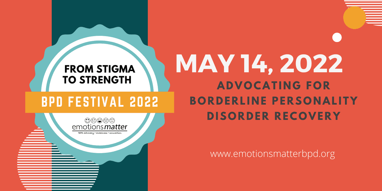 Emotions Matter BPD Fest 2022 event logo