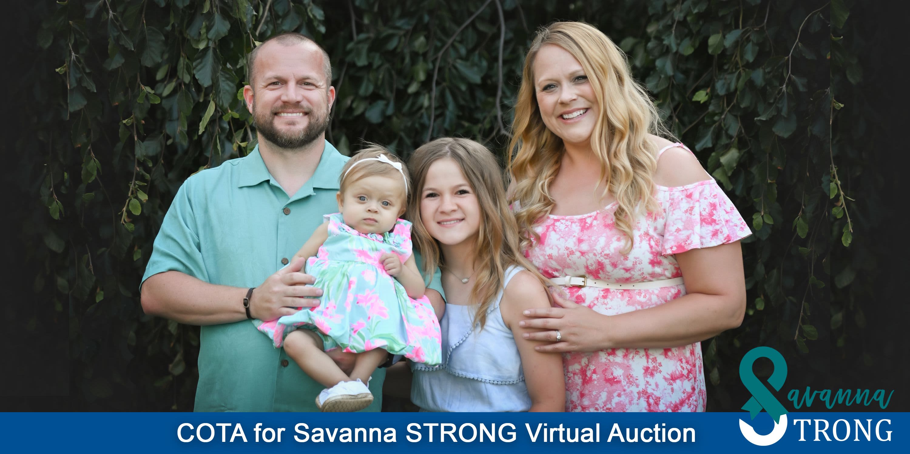 COTA for Savanna STRONG -      Virtual Auction event logo