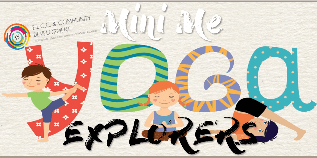 Mini Me Yoga - Explorers event logo
