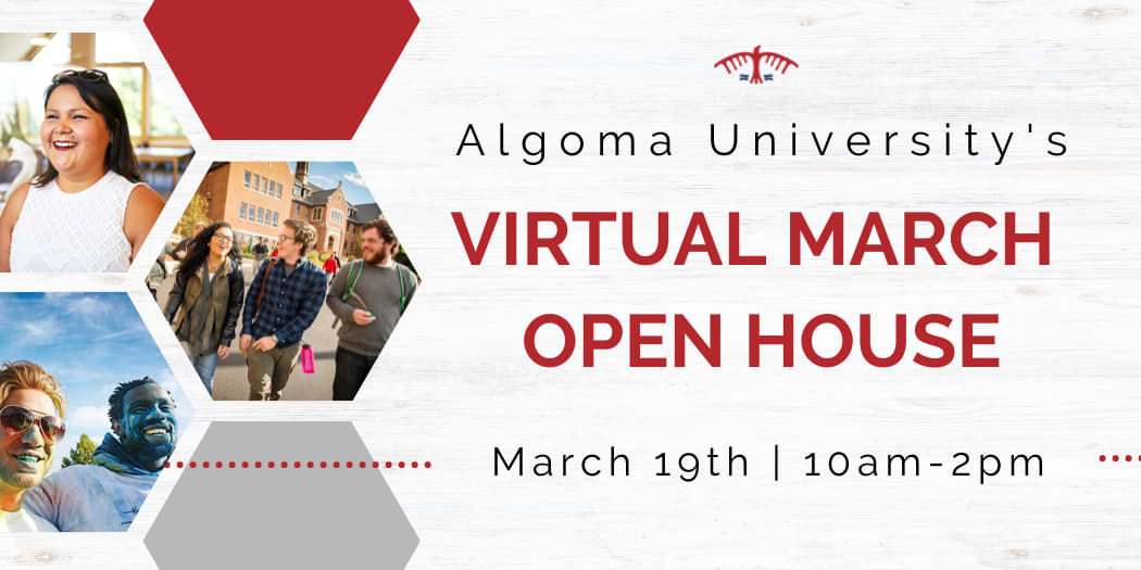 Algoma University's March Open House  event logo