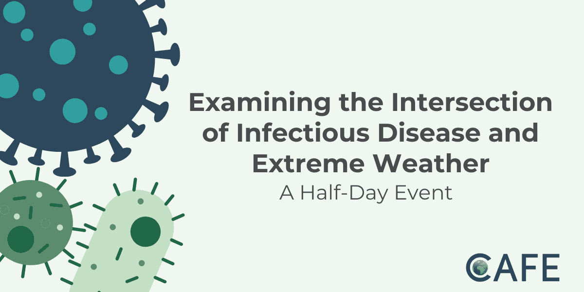 Examining the Intersection of Infectious Disease and Extreme Weather event logo