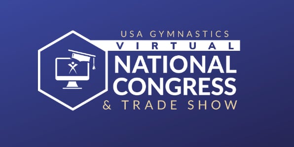 2020 USA Gymnastics Virtual Congress & Trade Show event logo