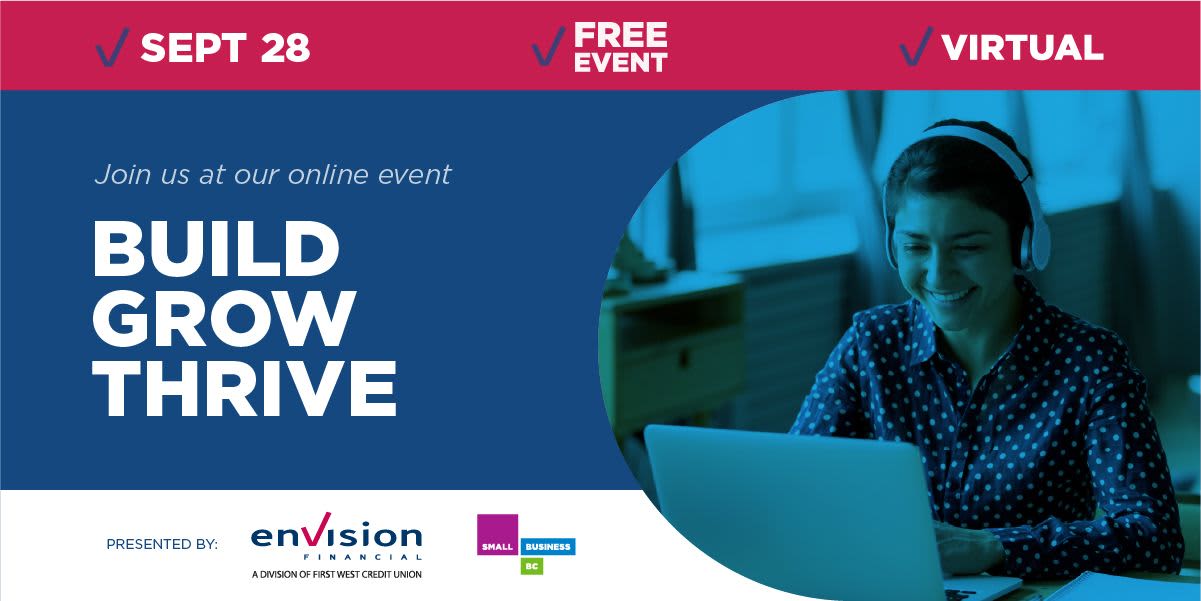 ENDED - Build. Grow. Thrive. 2021 event logo