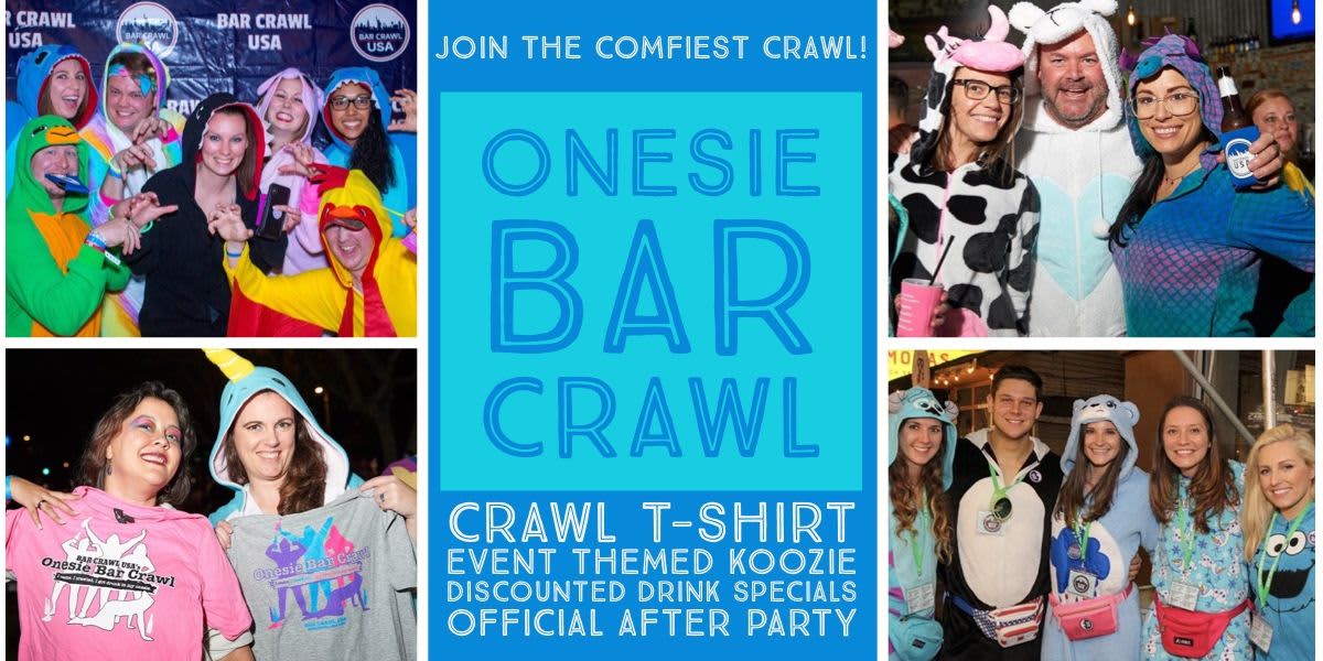 3rd Annual Onesie Bar Crawl: Portland event logo
