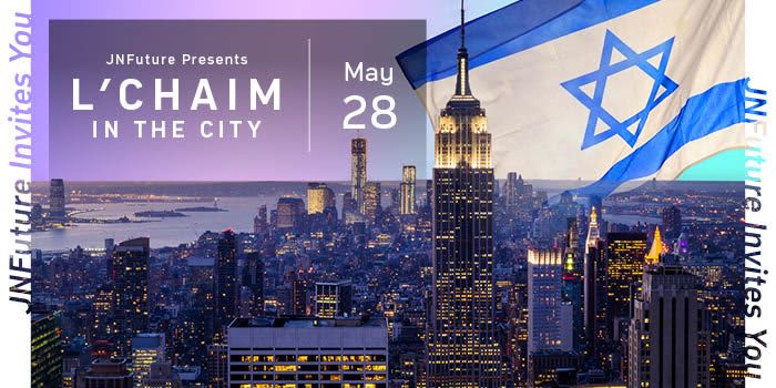 L'Chaim in the City event logo