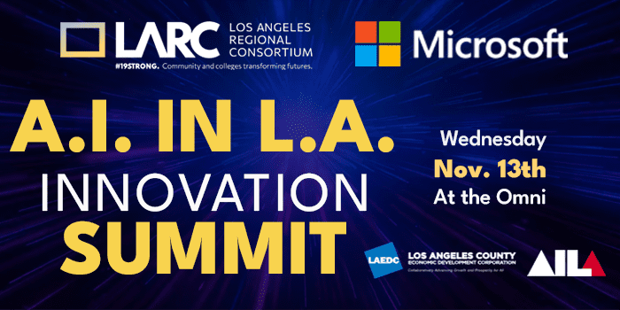 A.I. in L.A. Innovation Summit event logo
