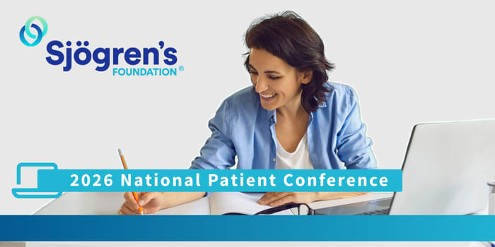 2026 Sjögren’s Foundation Virtual National Patient Conference event logo
