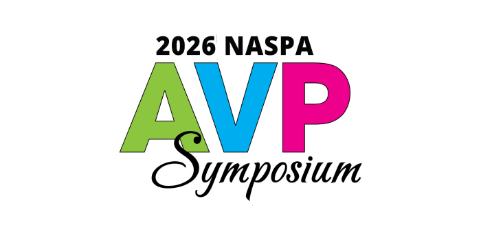 2026 NASPA AVP Symposium event logo