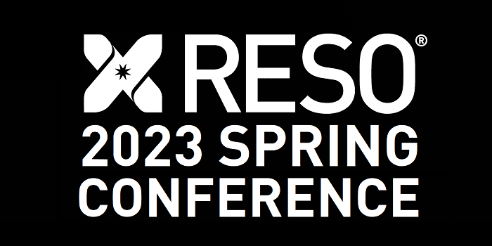 The 2023 RESO Spring Conference event logo