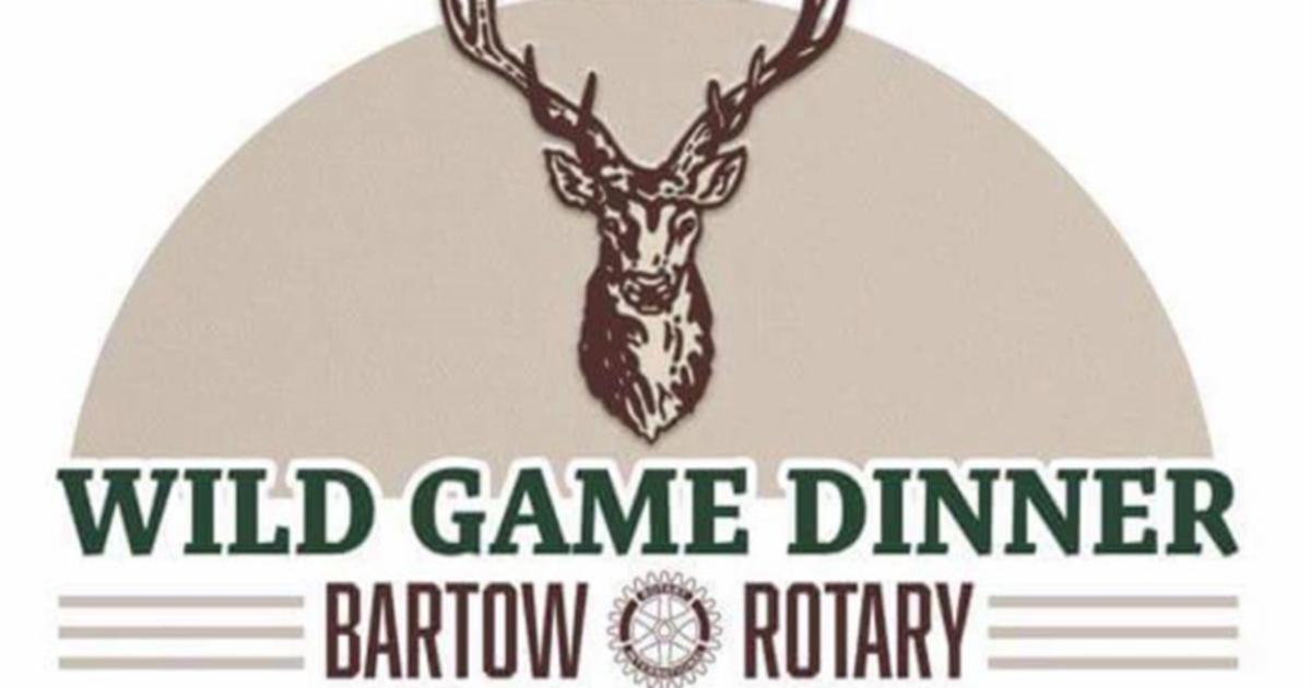 Bartow Rotary Wild Game Dinner 2024, Sat, Apr 13th, 2024 600 PM