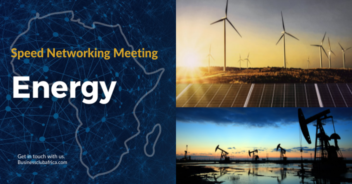 Energy Networking Africa Q2 2022, Thu, May 26th, 2022 @ 1:00 PM Accelevents