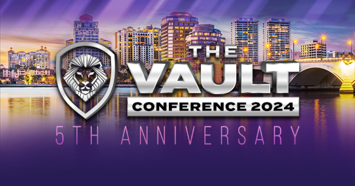 Vault 2024, Wed, Sep 4th, 2024 1000 AM BetDavid Consulting