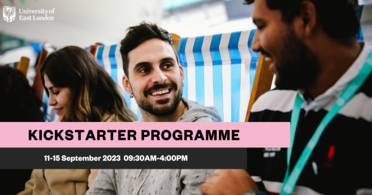 Kickstarter Programme September 2023, Mon, Sep 11th, 2023 930 AM