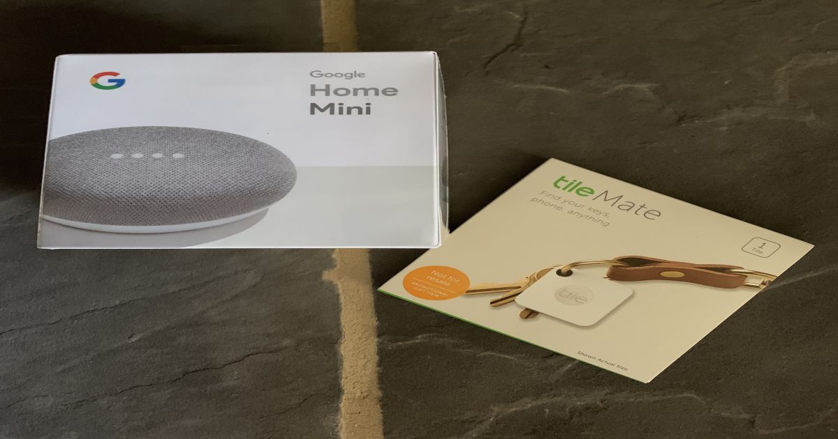 tile mate google home