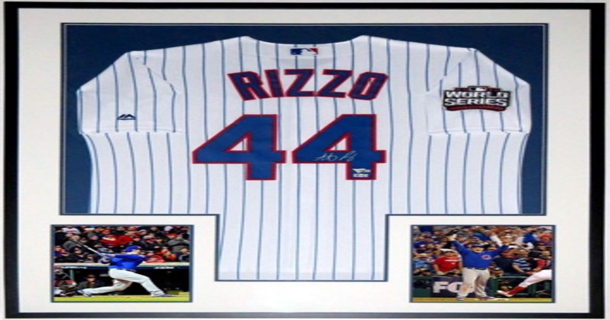 anthony rizzo signed jersey