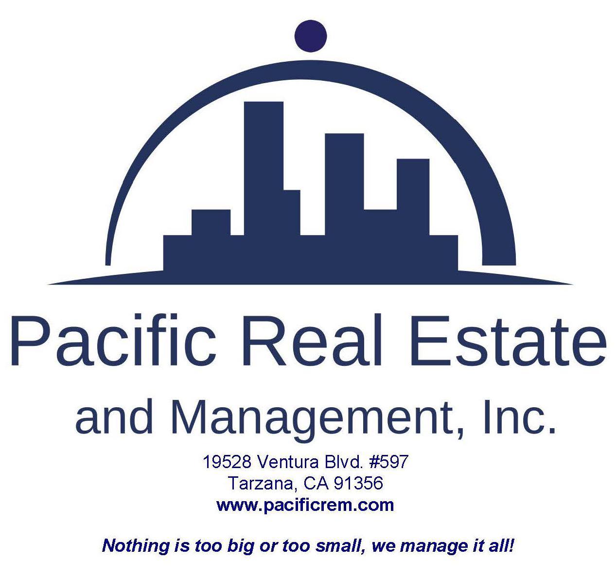 Pacific Real Estate & Management Logo