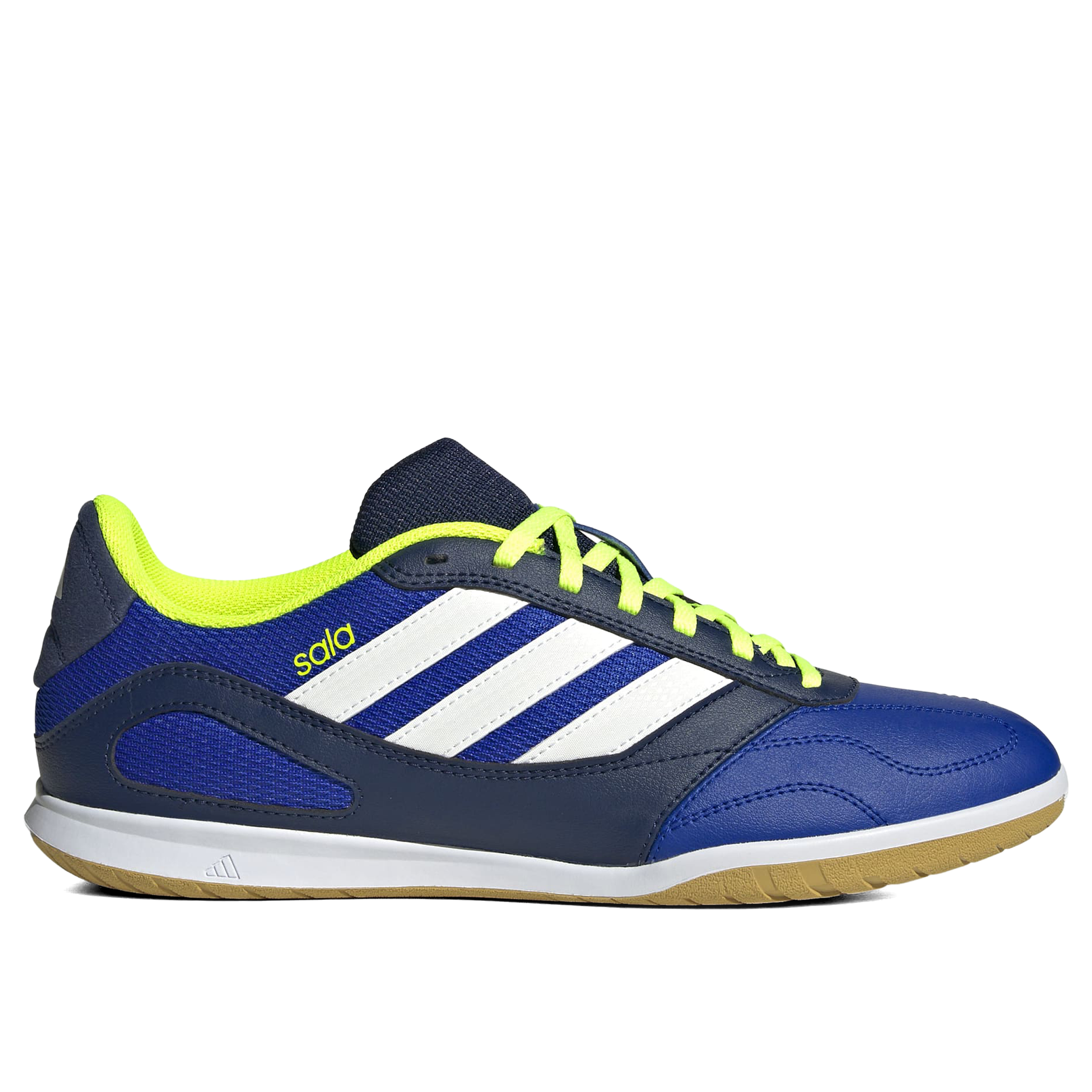 Adidas Mens Super Sala Competition 3 (Indoor) Football Shoes Lucid Blue /  Cloud White / Lucid Lemon | Sports Direct Australia