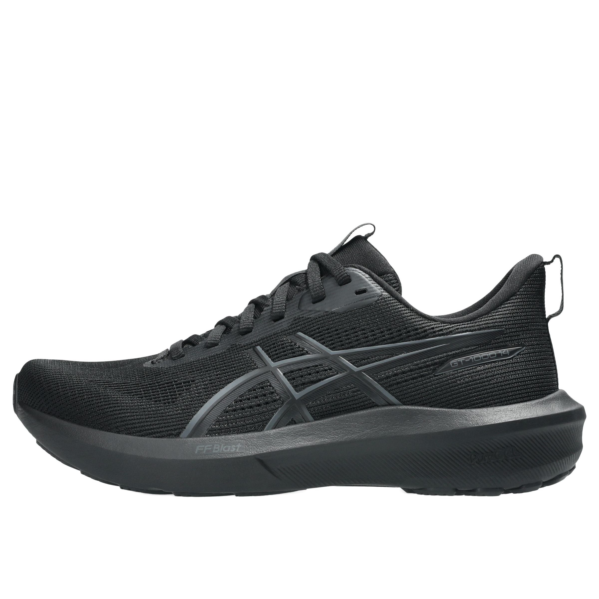 Asics Womens GT-1000 14 Running Shoes Black Black | Sports 