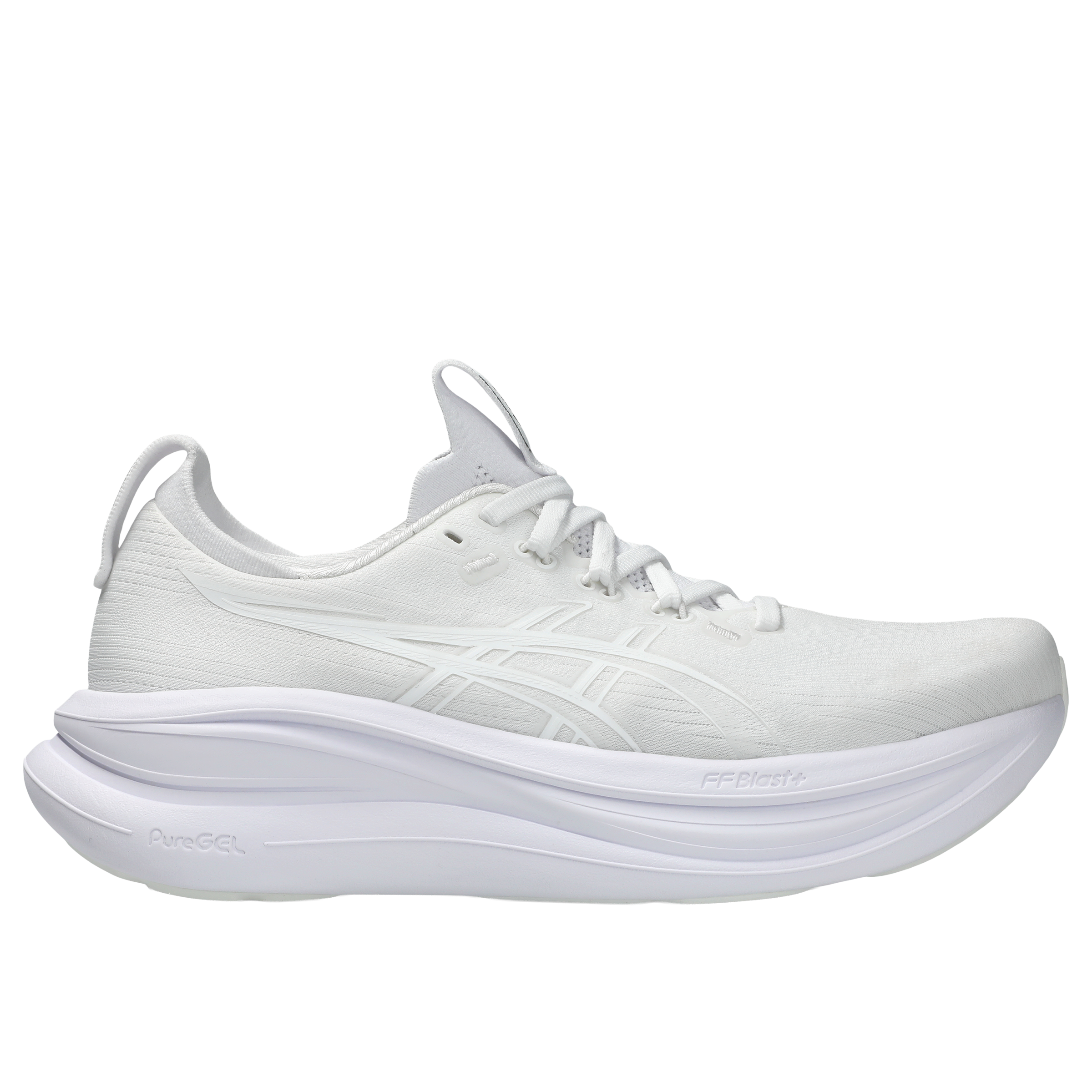 Asics Womens Gel-Nimbus 28 Running Shoes White/White | Sports 