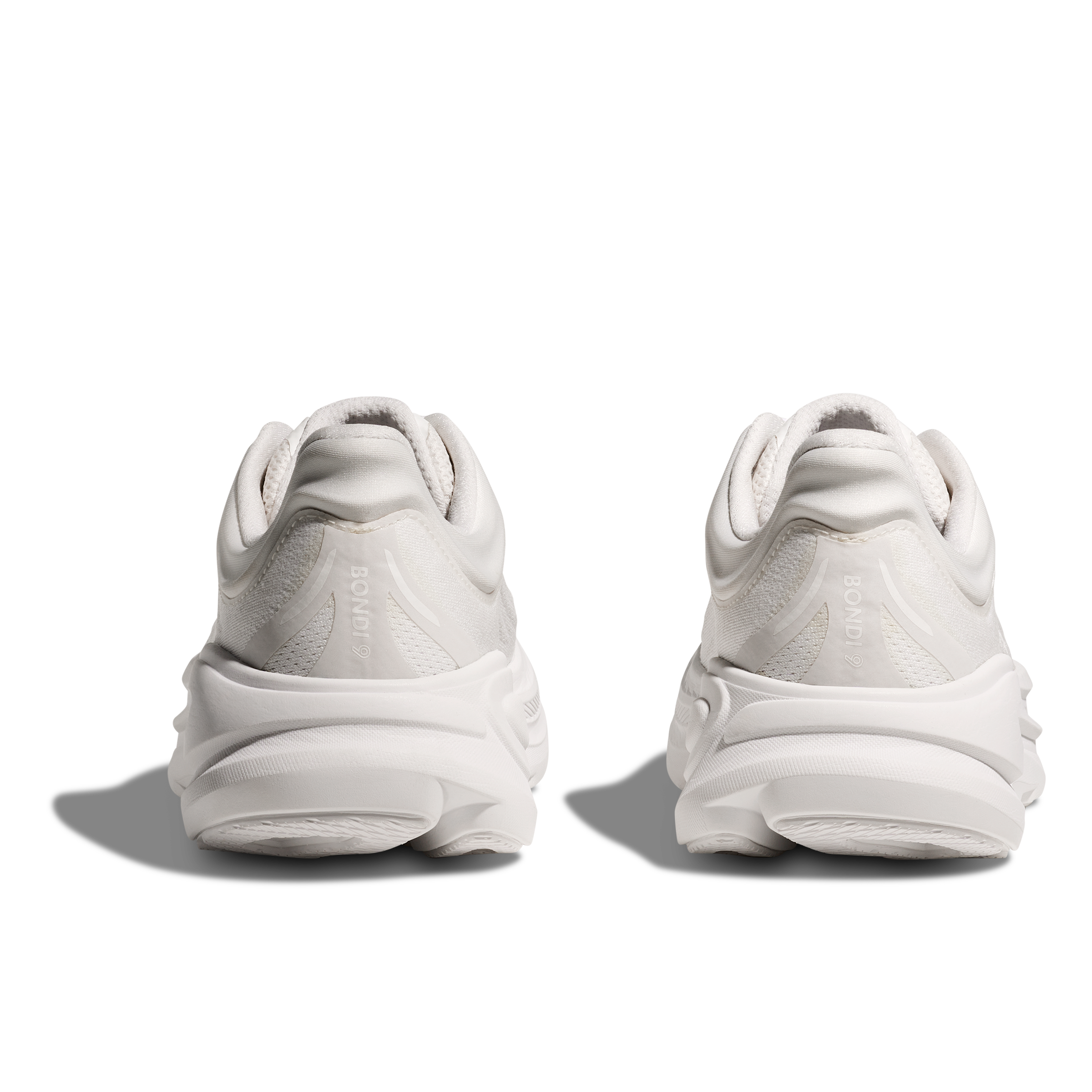 Hoka Womens Bondi 9 Running Shoes White / White | Sports Direct