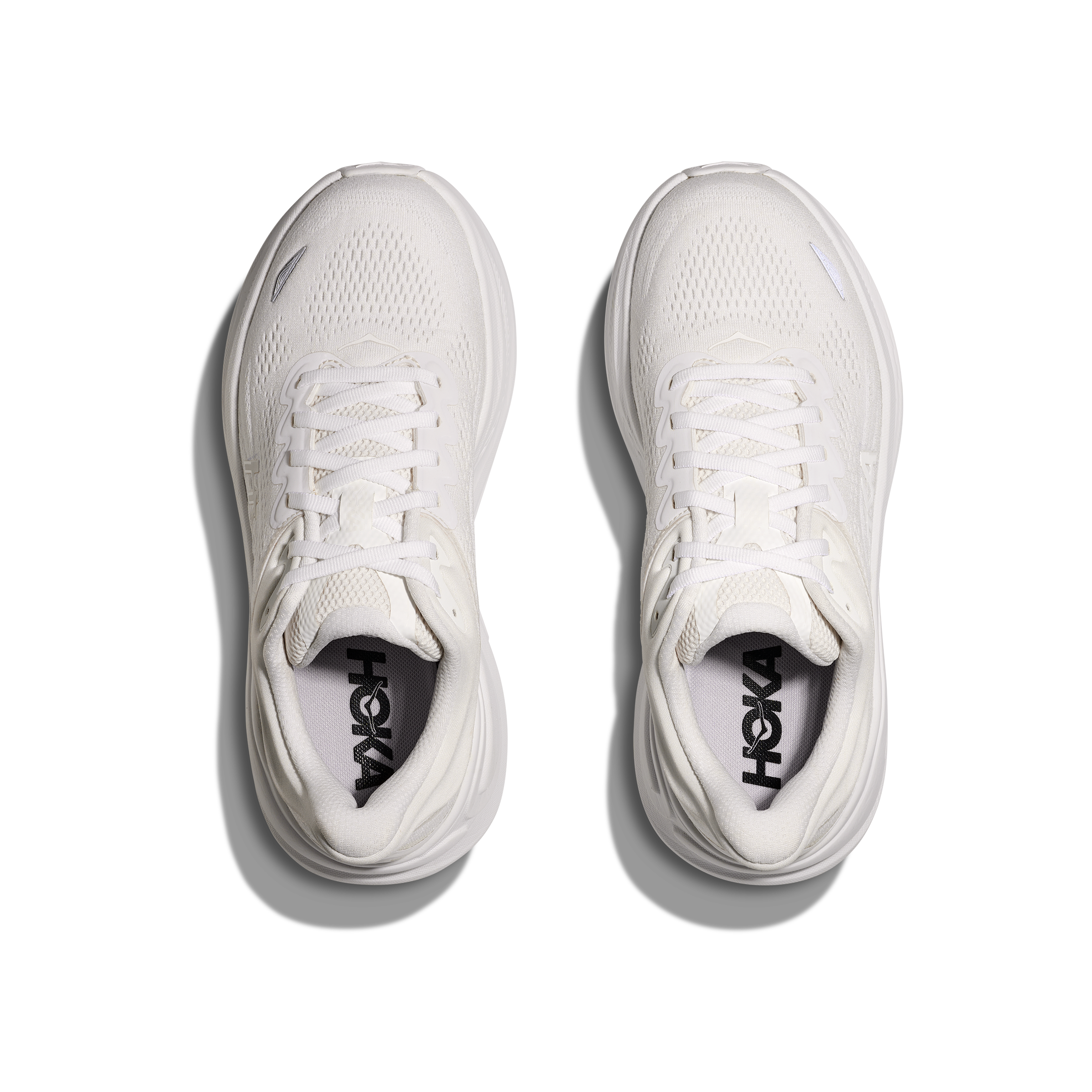 Hoka Womens Bondi 9 (Wide) Running Shoes White / White | Sports