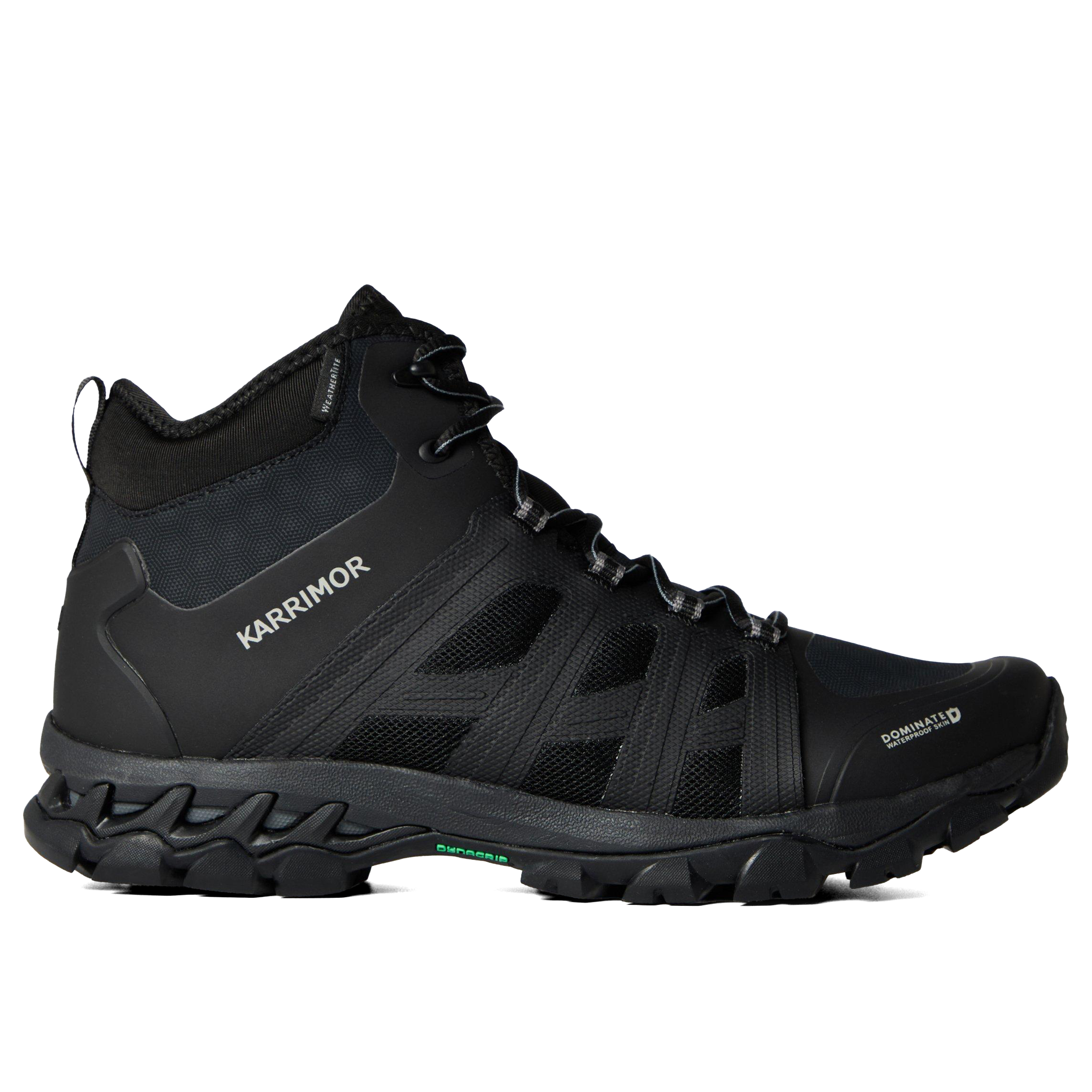 Karrimor Mens Dominator Waterproof Hiking Boots Black | Sports 