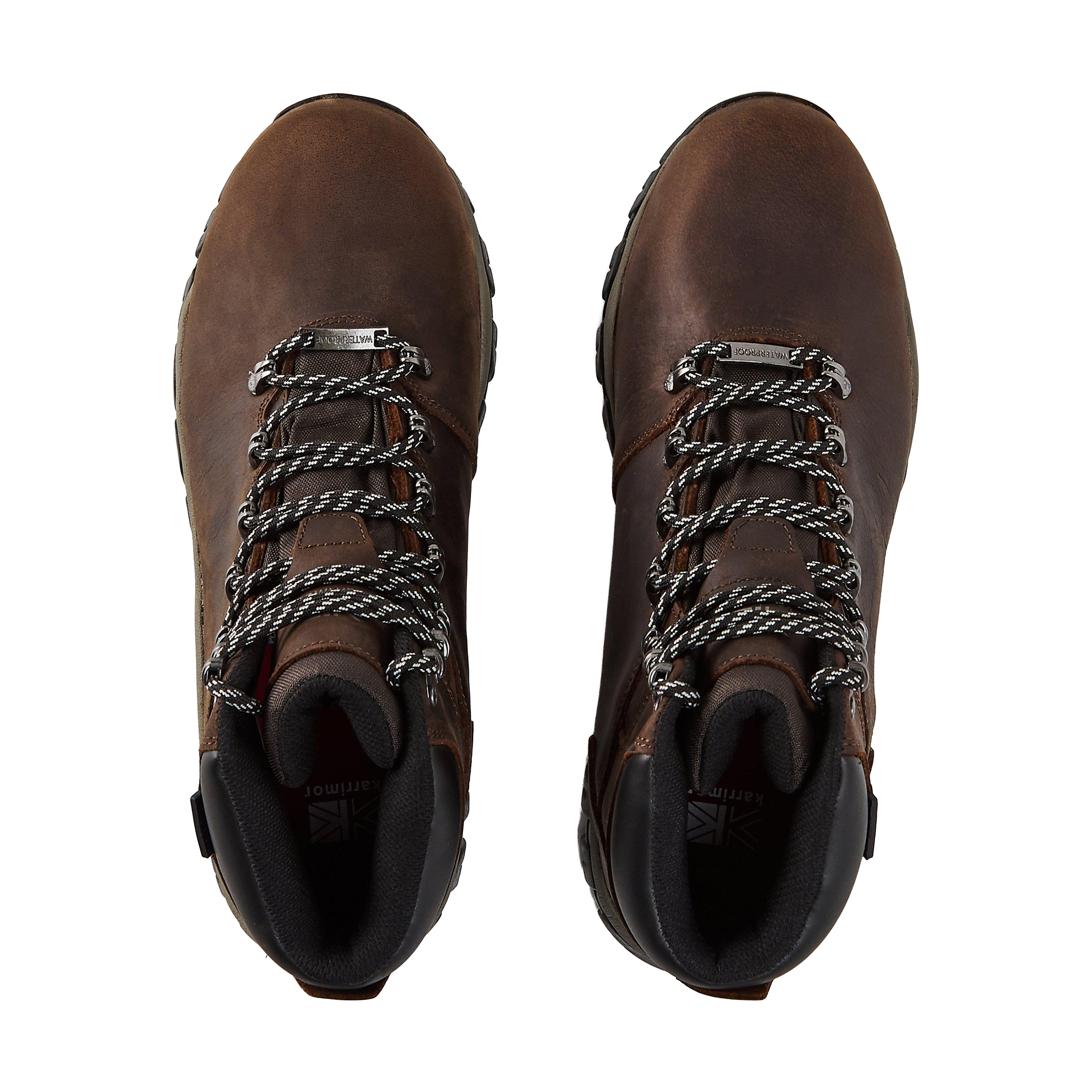 Karrimor Mens Coniston (Waterproof) Hiking Boots Brown  display picture 2