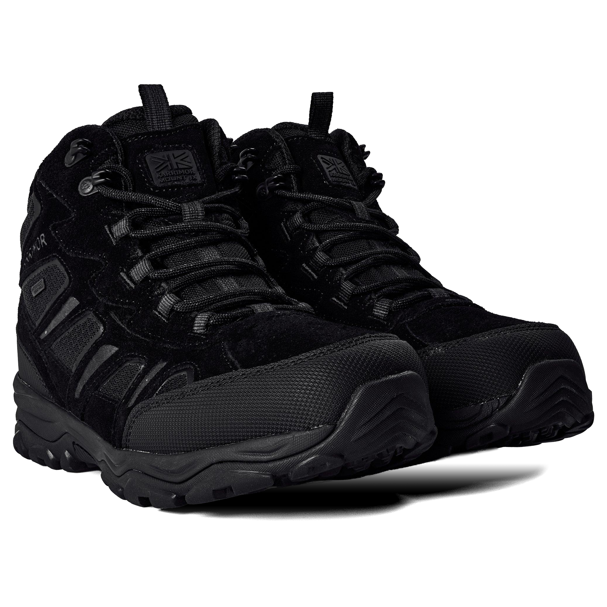 Bottes De Randonnée Karrimor Mount Mid Femme - Noir - Taille UK 8 - Neuves Sans Boîte