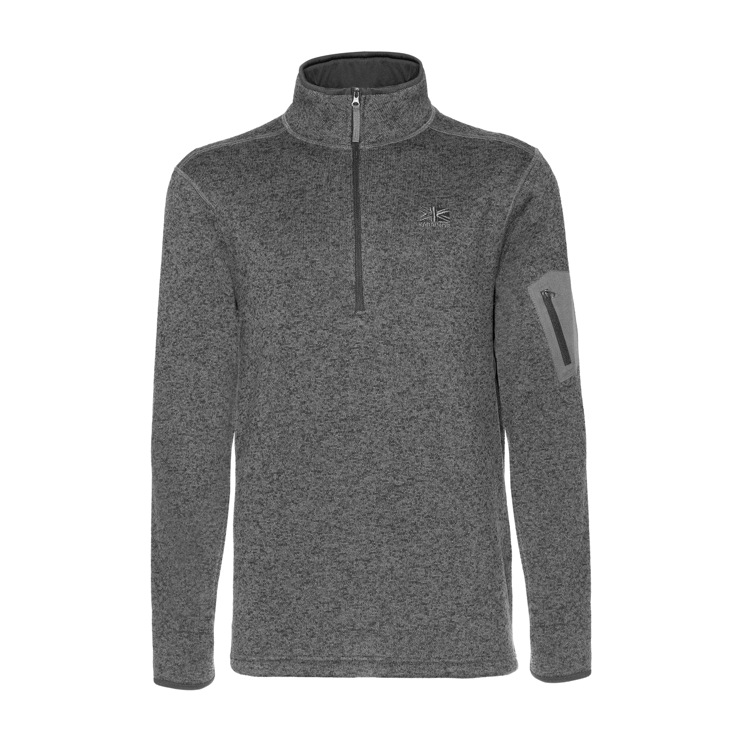 Karrimor Mens Orbit Fleece Jacket Charcoal Marl | Sports Direct 