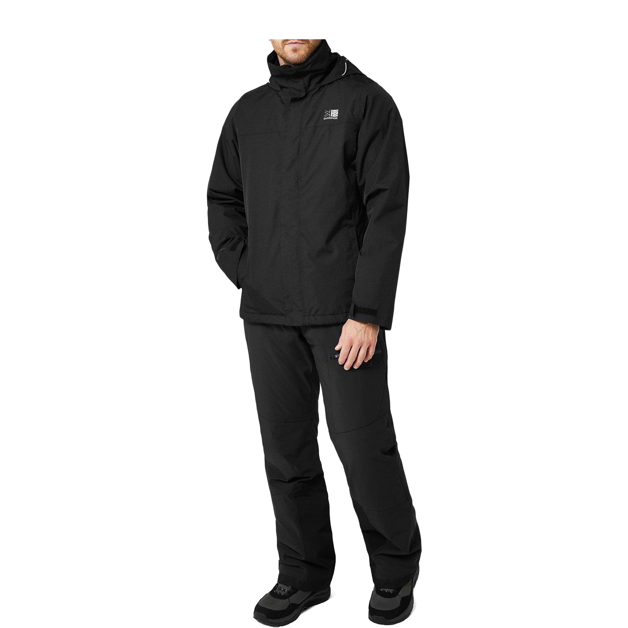 Karrimor Mens 3 in1 (Waterproof) Jacket Black | Sports Direct