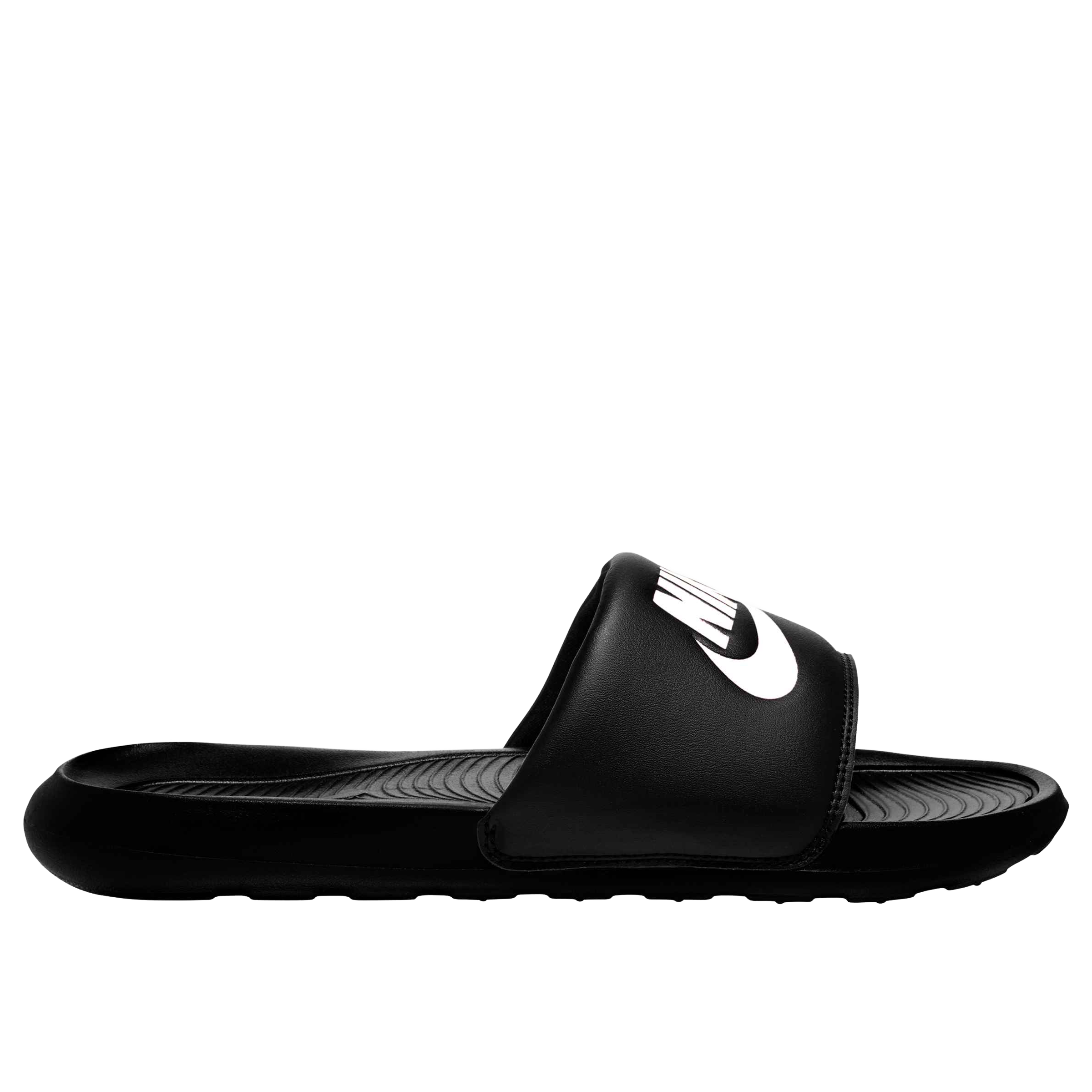 Nike Slides Sandal Mens Size 12‎ Black White CN9675-002 Casual Athletic Comfort Slides Nike Victori One | Foot-Store main image 2